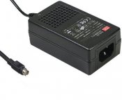 AC adapter 9V Mean Well 2.77A 4-Pin Type-A