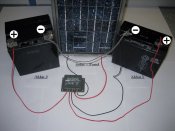 Laddningsregulator för solpaneler, dubbel, 16 A