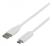 USB 2.0 kabel, Typ C - Typ A ha, 0,5m