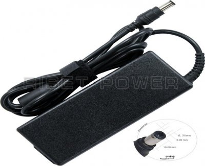 AC adapter för Toshiba MBA1185, 15V 5A 6.3x3.0mm