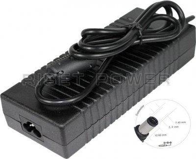 AC adapter för HP 19V 7,1A 7,4x5.0 mm