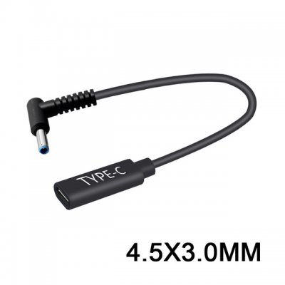 USB Type-c Female to 4.5x3.0mm male, HP