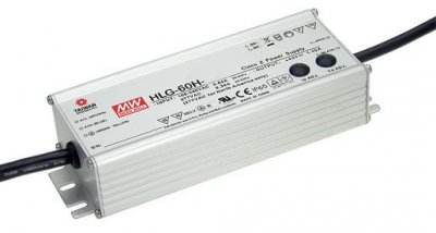 Power supply 30V (27,,,33) Mean Well HLG-60H-30A 2,5A Vattentät IP65