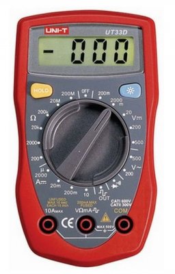 Digital multimeter RMS 500 V, UT33D