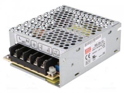 Power supply Mean Well RS-35-12 12 VDC (10.8...13.2) 35 W