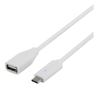 USB 2.0 kabel, Typ C - Typ A ho, 2.0m